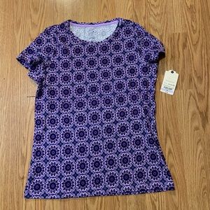 St. John’s Bay Purple Shirt new with tags